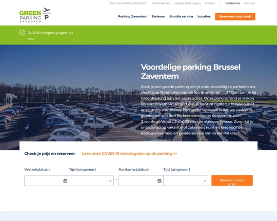 Greenparking Zaventem Logo
