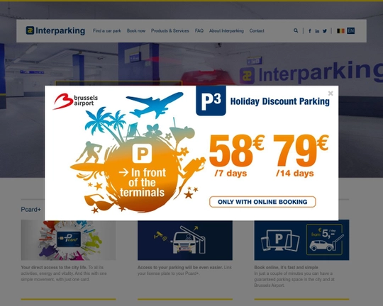 Interparking.be Logo